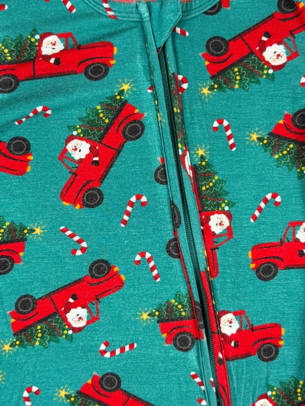 EASWEET Baby Snug-Fit Bamboo Christmas Sleeper - 6-12M